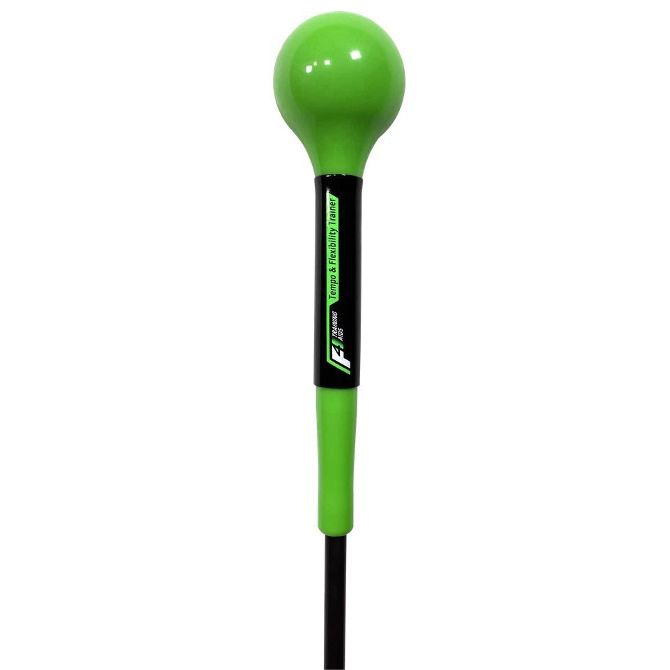 F4 节奏和灵活性高尔夫挥杆训练器 | 热身硬度棒、力量、定时 — 第 2/3 张图片