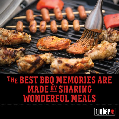 Weber BBQ Barbecue Mitt With Red Kettle 2017 - Picture 4 of 7
