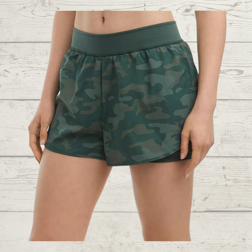 Women's Danskin Layered Running Shorts 