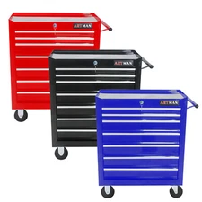 7-Drawers Tool Cart Multfuctional Rolling Tool Chest Storage Cabinet with Wheels