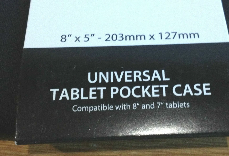 Universal Protective Case 8" X 5" iPad Mini Kindle Samsung Galaxy Tab - Image 2 of 2