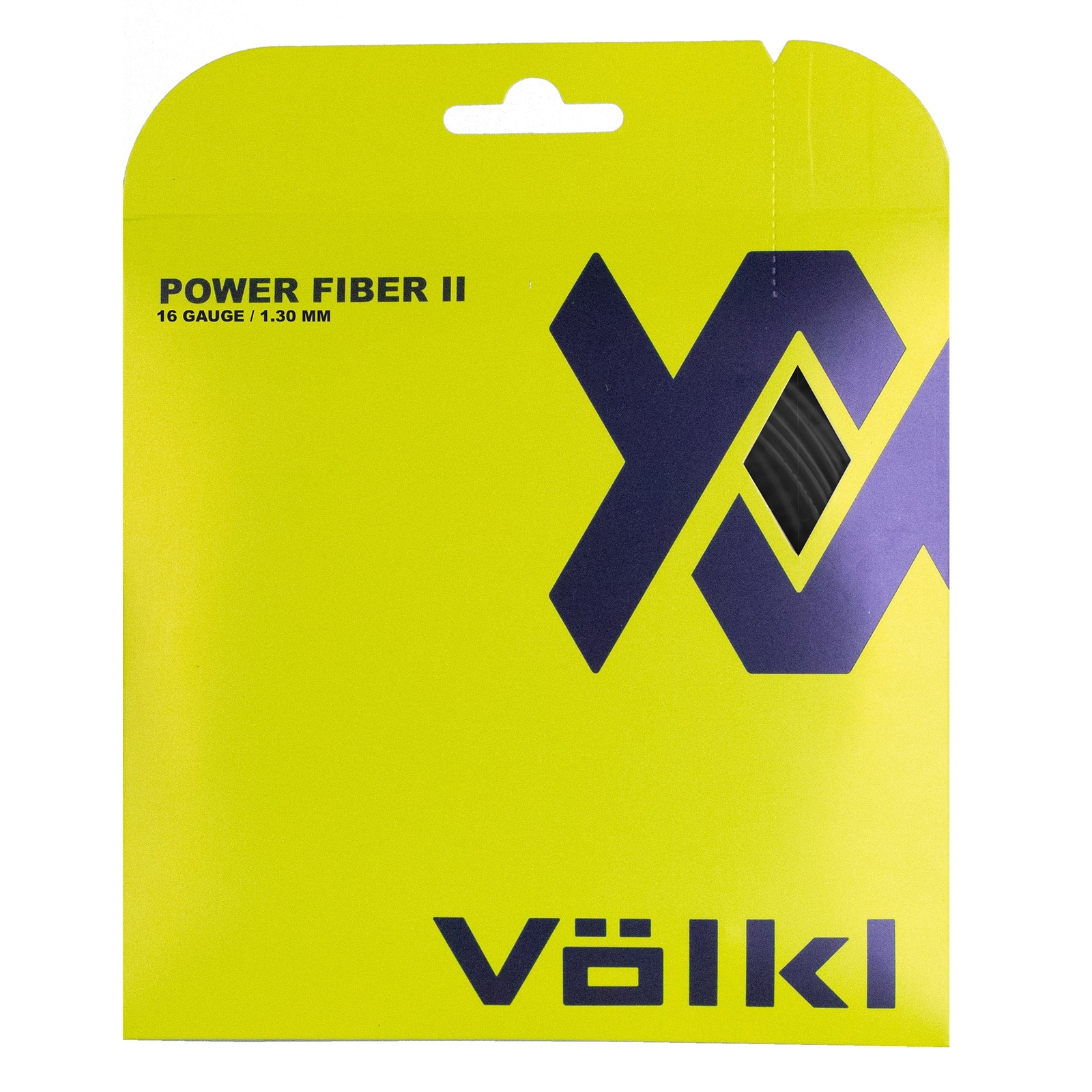 Теннисная струна Volkl Power Fiber II Natural весом 16 г