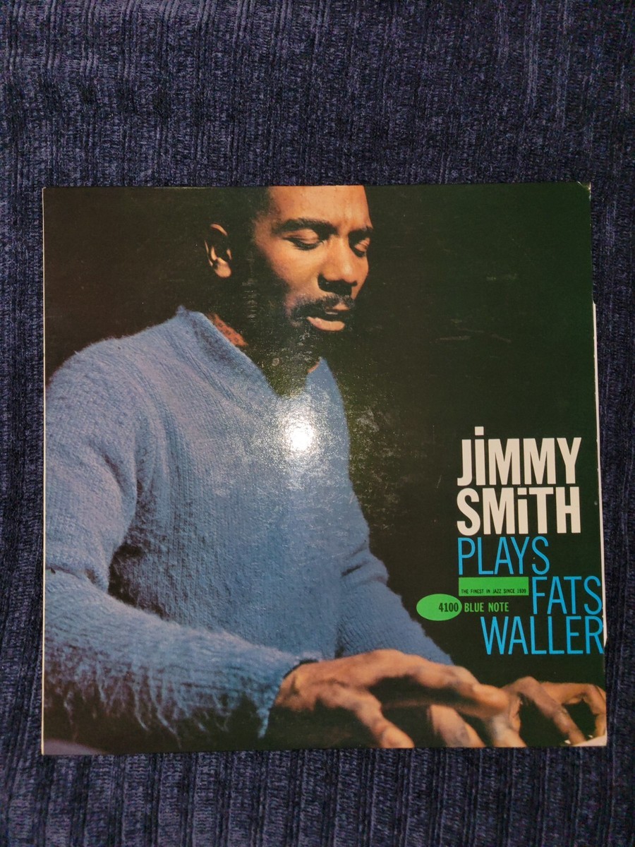米LP Jimmy Smith Plays Fats Waller BLP4100 BLUE NOTE 未開封 /00260 Jimmy Smith.Plays Fats Waller.Orig Blue Note 4100[Mono]P-Ear