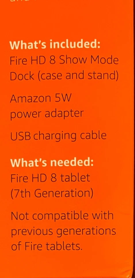 Amazon Fire HD 8 (8th Gen) 32 GB, Wi-Fi, 8 in - Black + SHOW mode Dock Bundle - Image 4 of 4