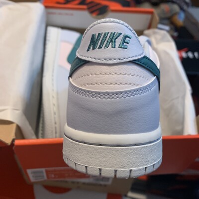 Nike Dunk Low PS 3Y 4.5 WMNS Football Grey Mineral Teal