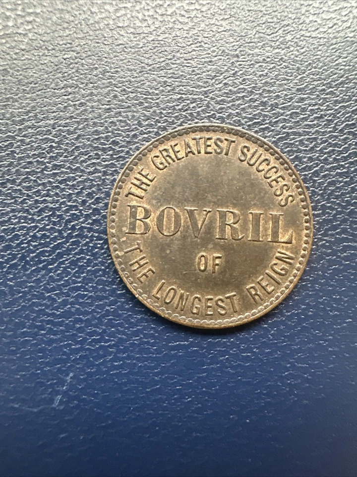 BOVRIL  1897  Farthing Token Queen Victoria Diamond Jubilee Great Condition - Image 3 of 4