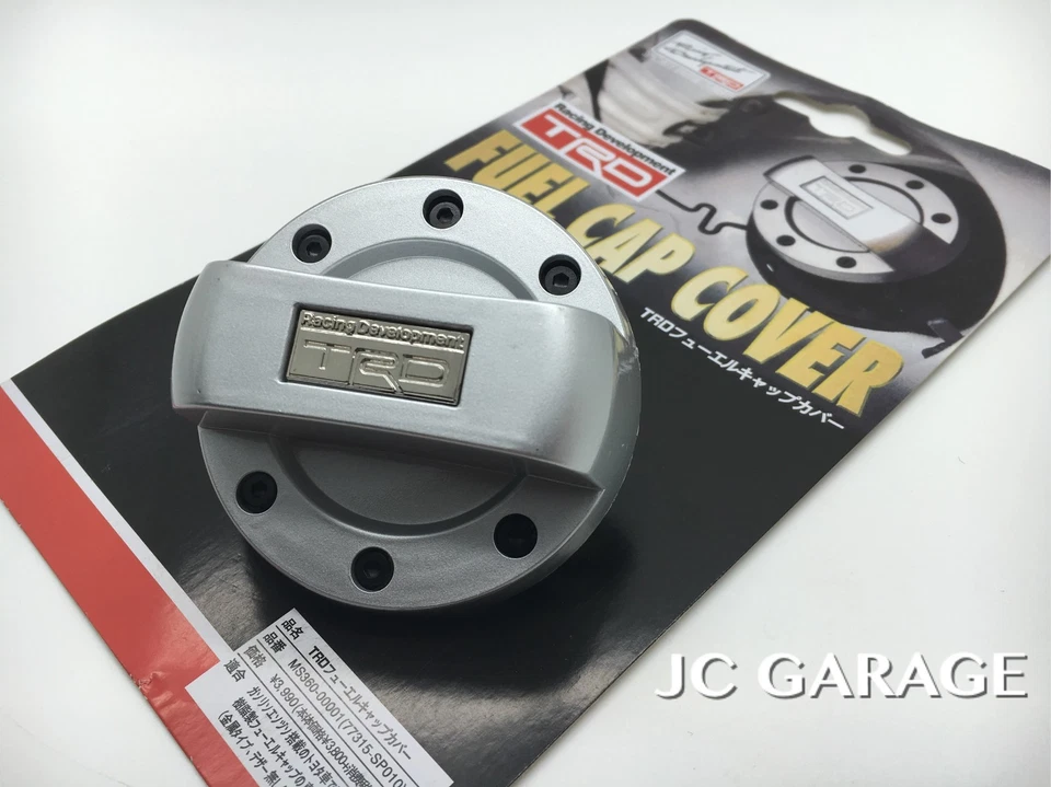 TRD FUEL CAP COVER FOR TOYOTA 86 ALPHARD CARMY COROLLA PRIUS RAV4 - image 2 of 4