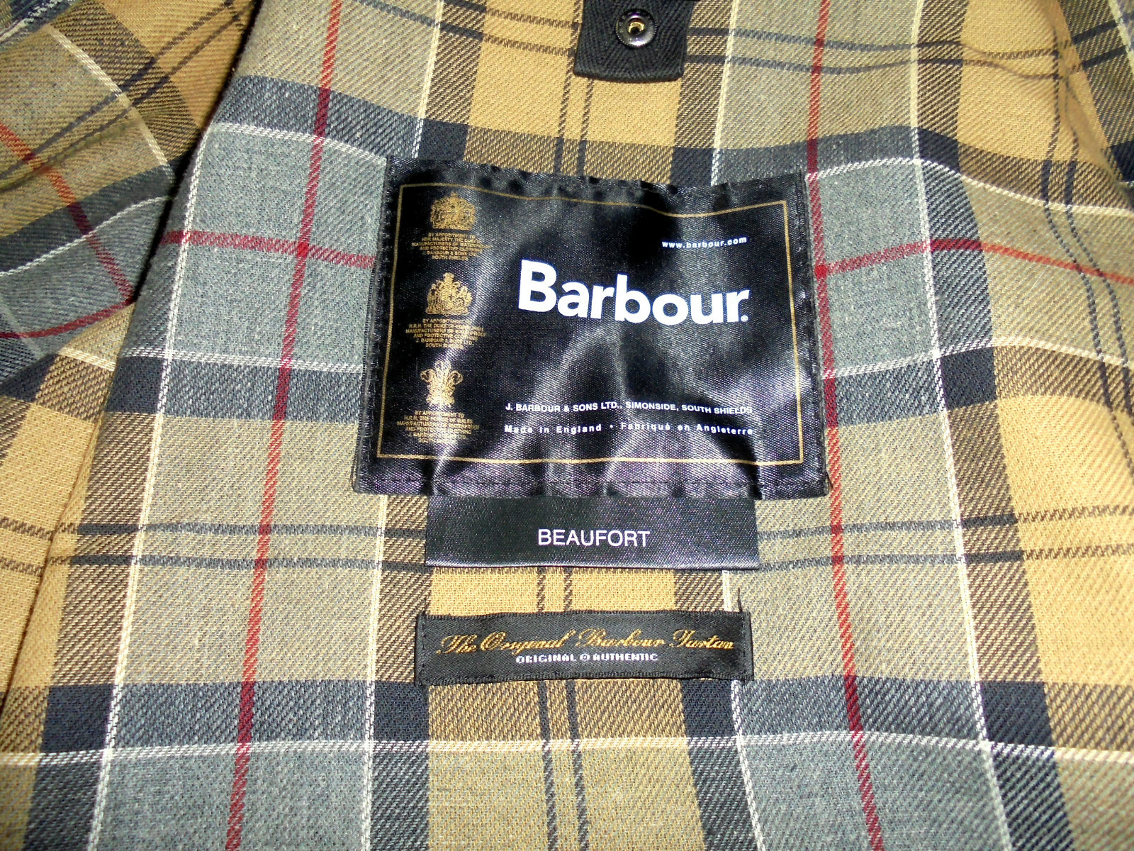barbour wachsjacke beaufort