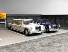 ZD DCM 1:64 1966 600 Pullman Luxury Limousine Classic Model Diecast Metal Car BN