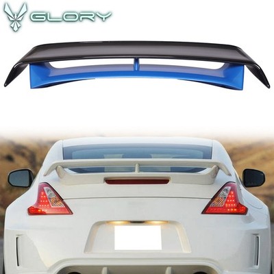 Fits 09-21 Nissan 370Z Coupe N Style Trunk Spoiler #RAE Blue& #GBT Black