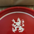 Coor's Beer Vintage 1970's Red Metal Serving Tray In Good Shape Made In The USA — photo 4