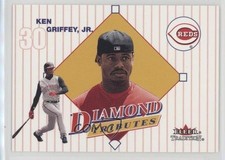 2001 Fleer Tradition Diamond Tributes Ken Griffey Jr #24DT HOF d4y