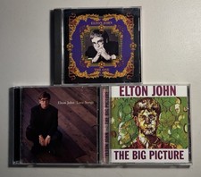 ELTON JOHN - 3 CD Lot: The One~Love Songs~The Big Picture - FREE SHIPPING!