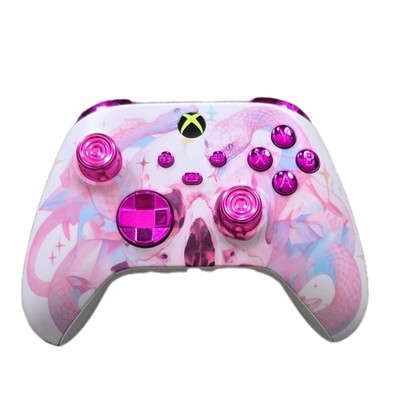 Microsoft Xbox Series X|S Wireless Controller Pink White Custom Ergonomic Design