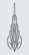 Pinstripe Scroll Decals Stickers Nice For Car Truck Laptop Window Pinstripe Scroll Decals Stickers Nice For Car Truck Laptop Window