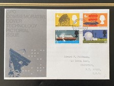 GB 1966 Technology (Phos) set GPO First Day Cover, Philatelic Bureau, Edinburgh