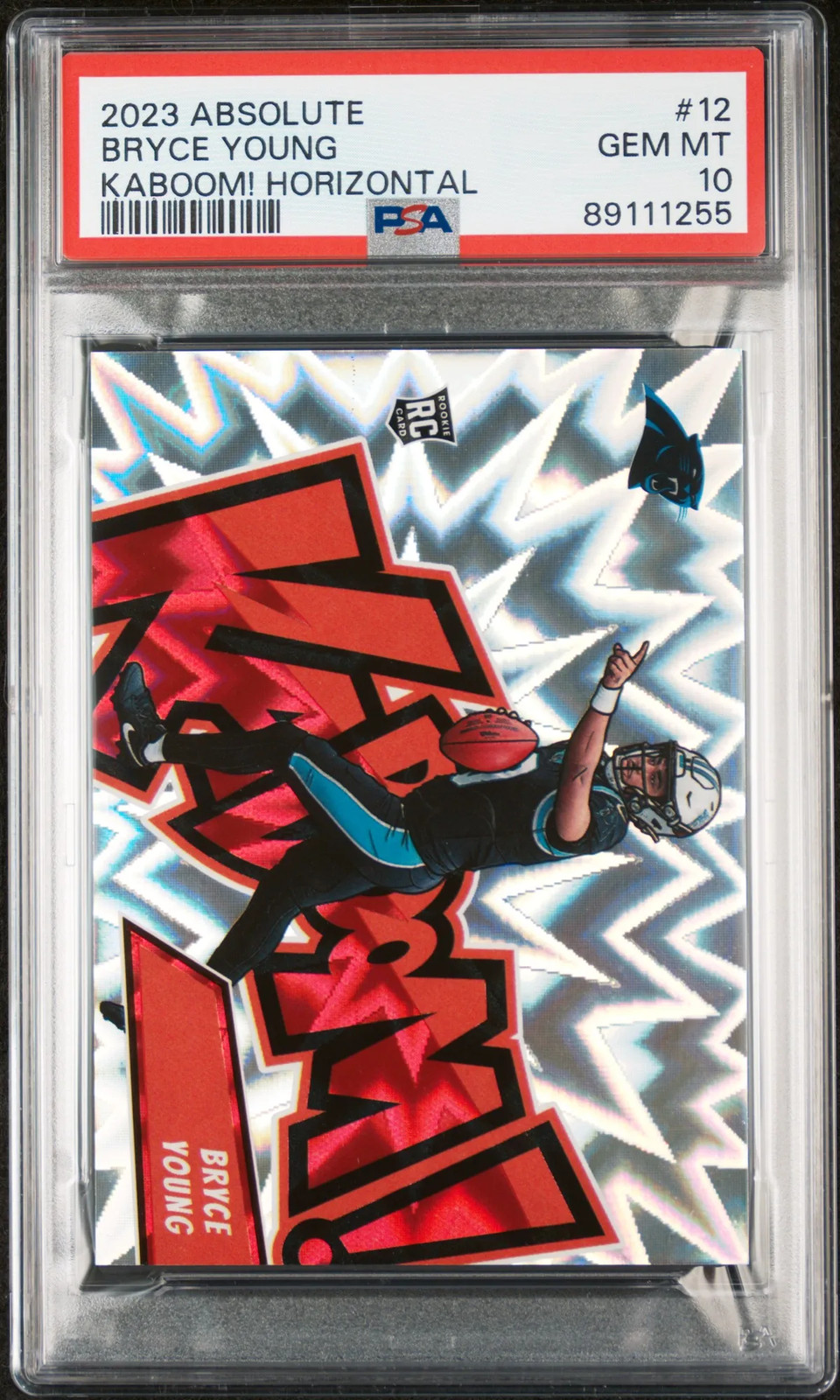 2023 Panini Absolute Kaboom! Horizontal Bryce Young RC PSA 10