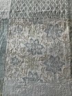 Cannon Queen Bedspread Full 80s Blue Patchwork Coverlet Cotton Print USA — photo 7