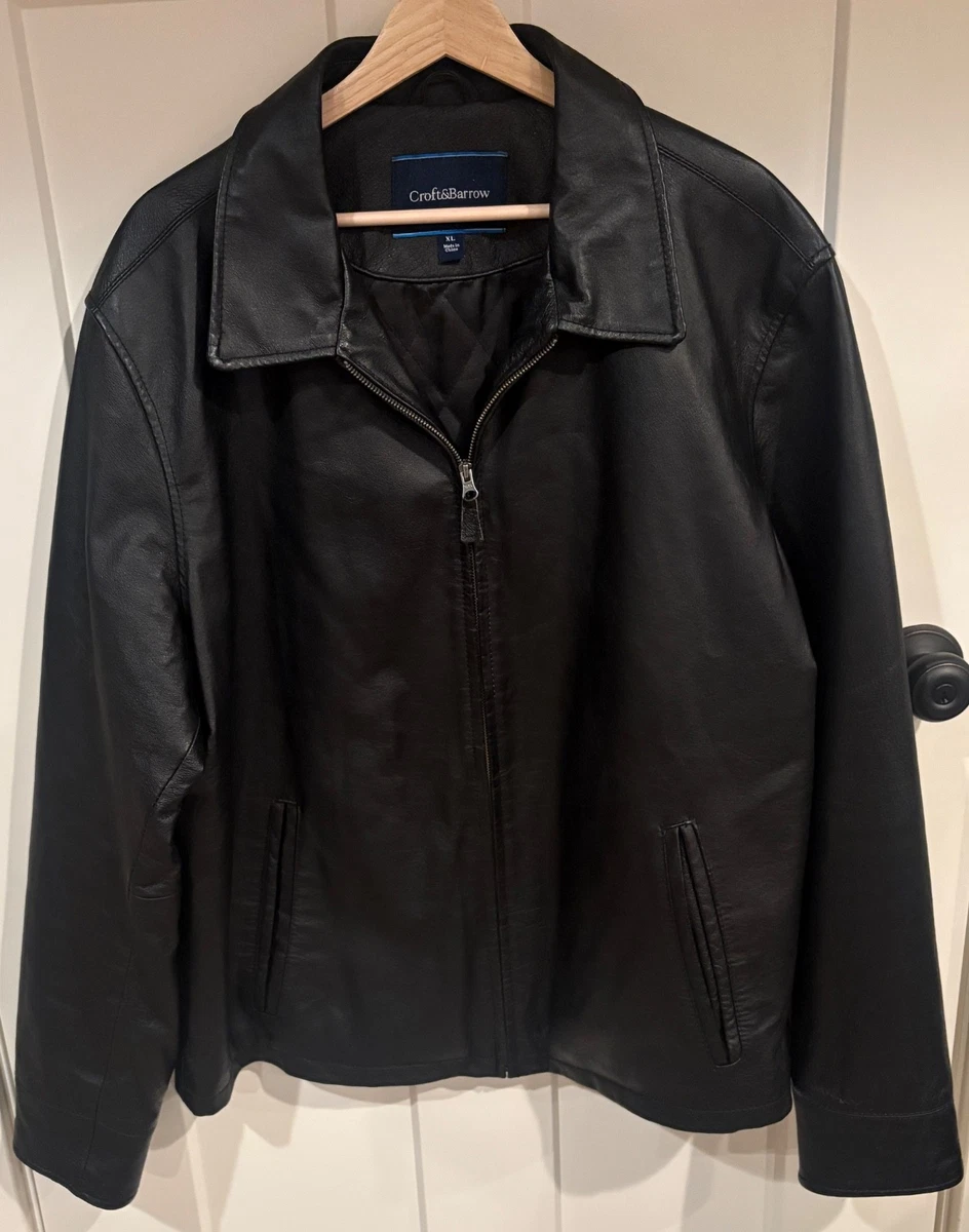 Leather Car Coats for Men for sale | eBay