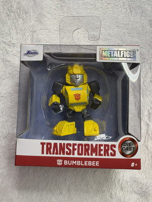 Jada Toys Die Cast Metalfigs Transformers Bumble Bee Bumblebee 2.5  Toy Collect