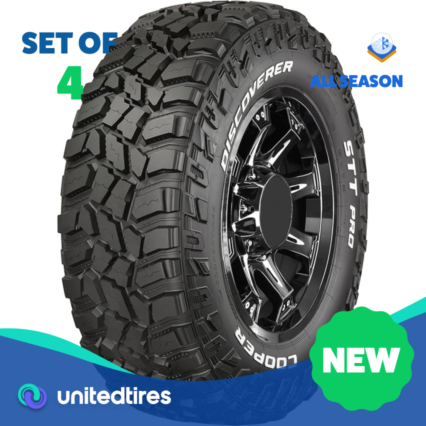 Set of (4) New 265/65R17 Cooper Discoverer Road+Trail AT 112T | eBay