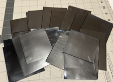 Over 30 Showgard used US Plate Block Stamp mounts black about 80 x 80mm LOT 8