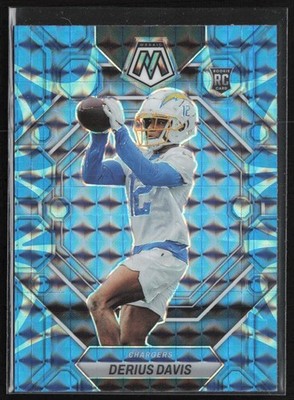 2023 Prizm Derius Davis RC Los Angeles Chargers #311