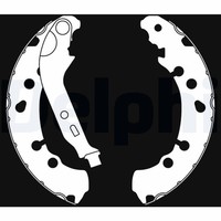 Delphi Bremsbacken Satz Hinterachse Passend FÜR Daihatsu Charade Toyota Yaris
