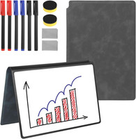 A5 Mini Whiteboard 2 StüCk Whiteboard Klein Tragbare Schreibtafel Mit Stifte Rad