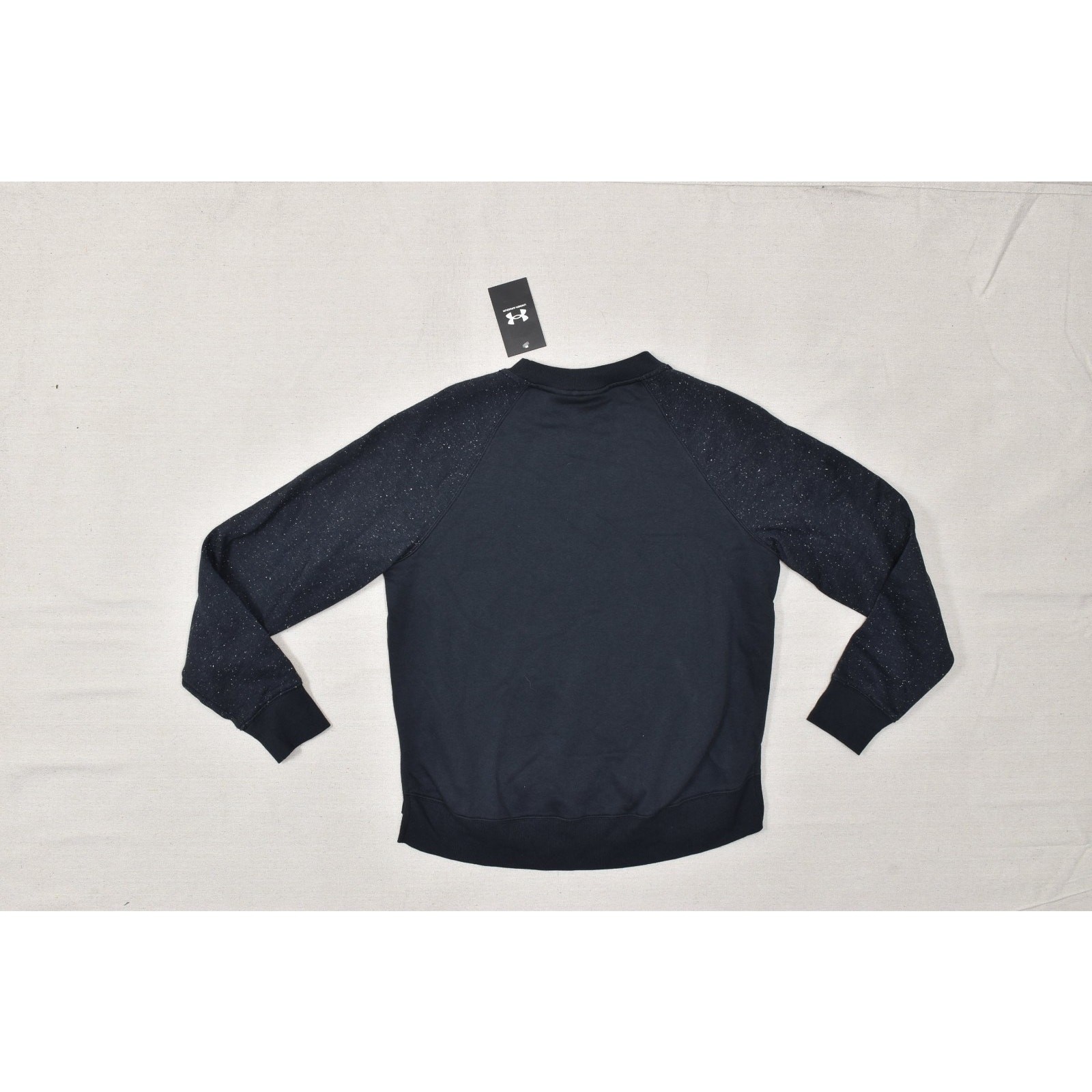 Under Armour Women's Regular Size M Northwestern Wildcats Sweatshirt Black NEW thumbnail 4