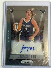 Jacy Sheldon 2024 Panini Prizm WNBA Throwback Signatures #TB-JS Rookie (AU, RC)