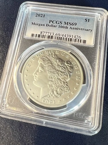 2021 P Morgan Dollar PCGS MS69