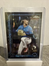 2025 Topps Chrome Update Series - Max Meyer #USC183 Black RayWave Refractor /10