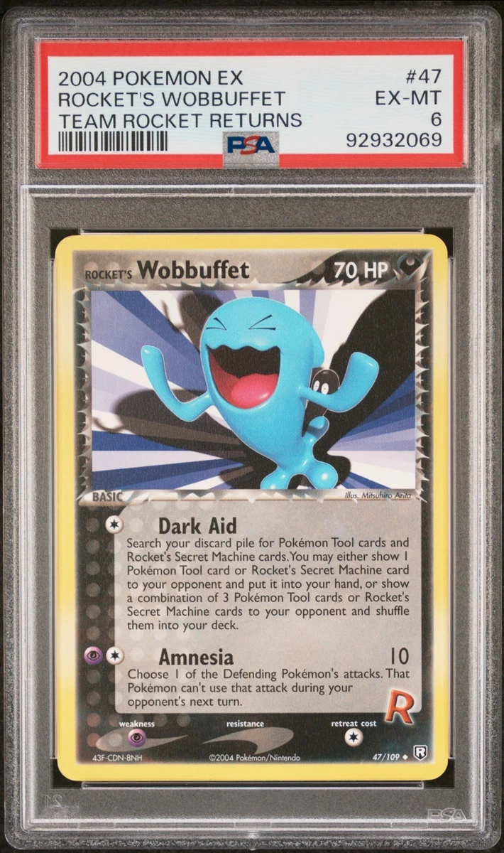 Rocket's Wobbuffet Pokmon TCG Cards for sale | eBay Rocket's Wobbuffet Pokmon TCG Cards for sale | eBay