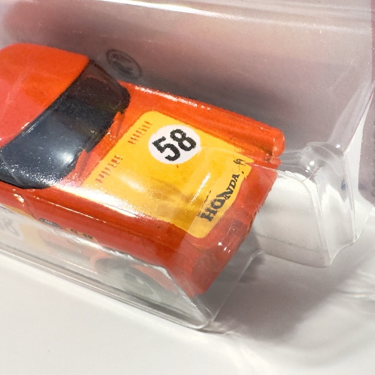 Hot Wheels Treasure Hunt Honda S800 Racing 212/250 Orange Compact