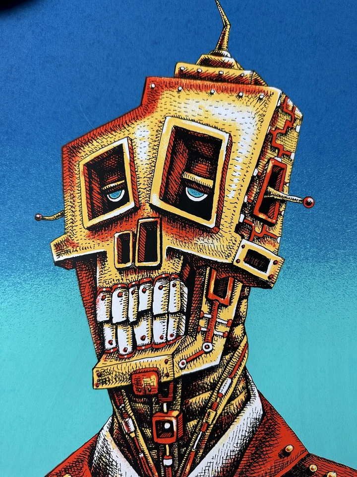 Póster Ol Storey-Eyes is Back Mondo 12x16 Emek edición limitada serigrafía Foto 2 de 4