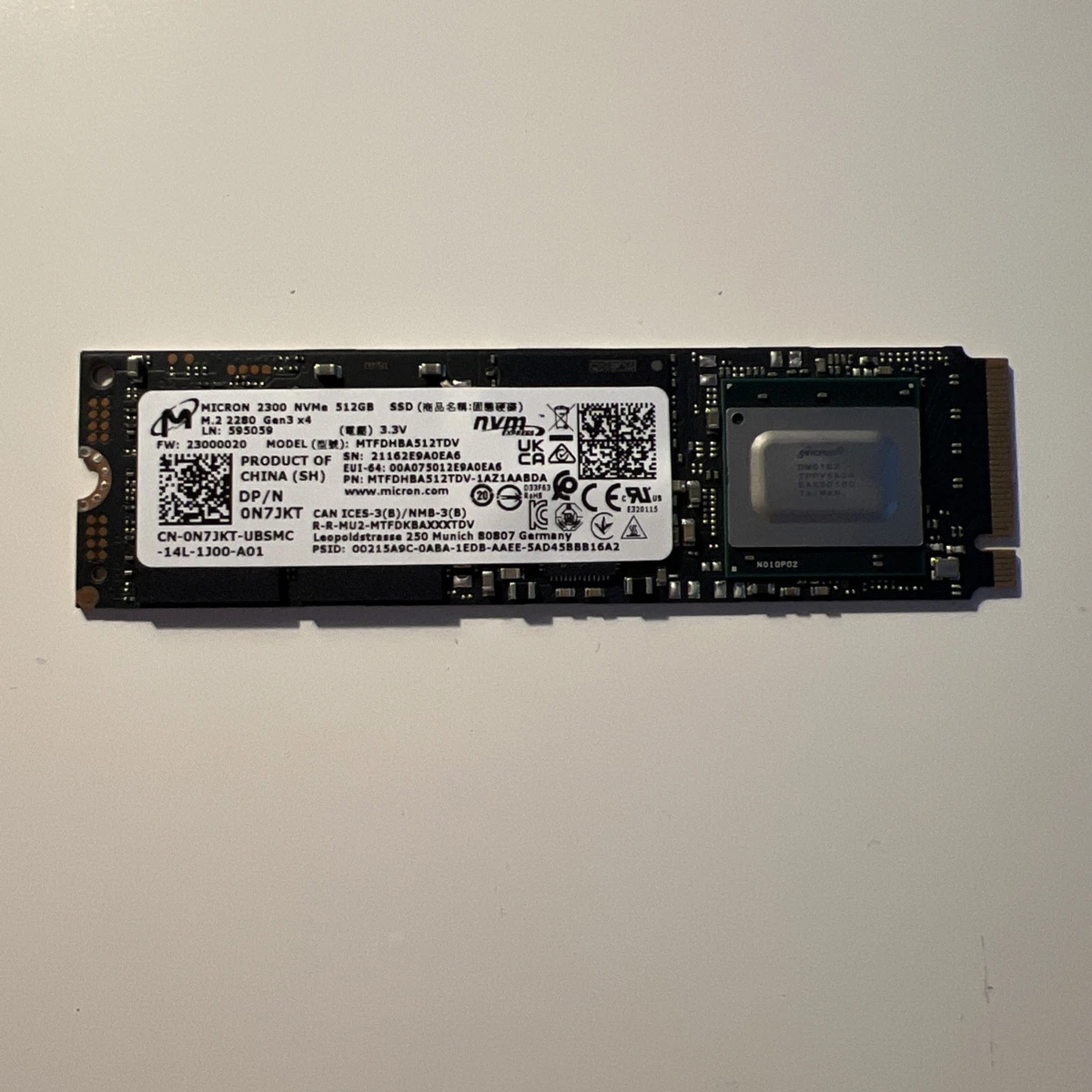 Micron M.2 Interface 512 GB Solid State Drives for sale - eBay