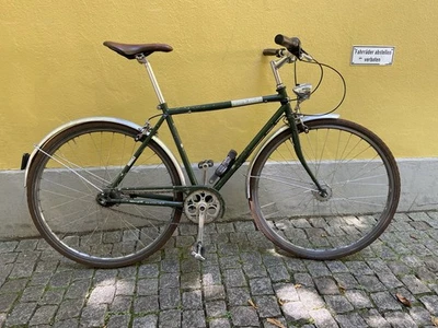 Stadt-Fahrrad/ City Bike im Retro Stil zu Verkaufen, Grün ☺️ - Bild 1 von 2