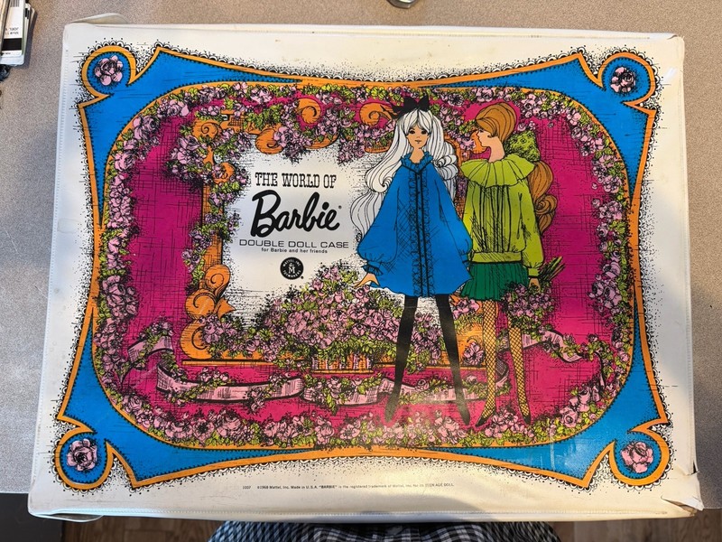 Barbie Double Doll Case W Clothes/acc’s 100+ Pcs.