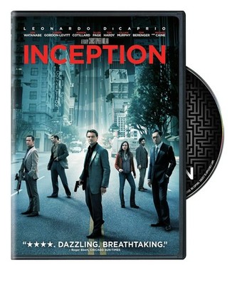 Inception DVD Leonardo DiCaprio NEW