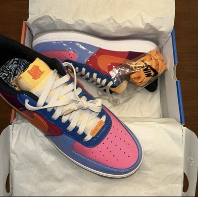2022 Undefeated x Nike Air Force 1 Low 'Total Orange  Brand New With Box Size 13
