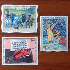France Yvert No 1457-1459 ** Table 1965
