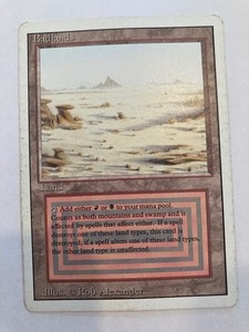 Badlands ドイツ語 黒枠 3EDBB MTG Badlands ドイツ語 黒枠 3EDBB MTG