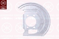 Spritzblech Bremsscheibe Klokkerholm 1617378 WP FüR Trail Nissan Qashqai T31 F15