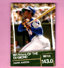 Hank Aaron 2020 Topps Warriors of the Diamond #WOD3 HOF #d /50 D645