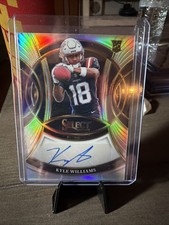 Panini 2025 Select Sil Kyle Williams Patriots RC Auto Rookie Signatures #RSI-KWS