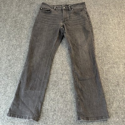 Black Lighter Wash LL Bean Jeans Size 10 Petite