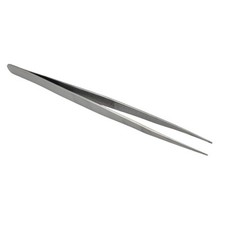 7" Stainless Steel Straight Tip Tweezers Tweezer SE Tools 512TW Lampworking Tool