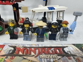 Lego Ninjago Sets 70611 & 70607 Minifigs & Manuals Near Complete Water Strider