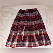 Vintage Plaid Women's Skirt Size 2